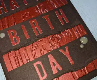 Birthday Card - CAS for Men