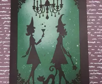 Have a Wicked Good Time Halloween Party Card