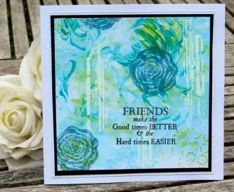 Getting Messy With Shaving Foam And Inks