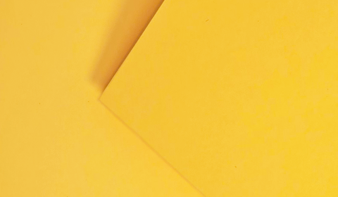 Mango Yellow Plain Card 170gsm