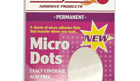 ﻿Glue Dots Micro Dots - Permanent pack of 5 Sheets