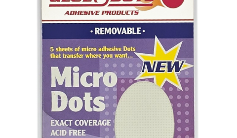 Glue Dots Micro Dots - Removeable pack of 5 Sheets