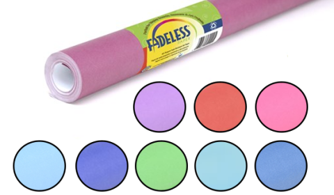 Fadeless Extra Wide Rolls - 1218mmX15m