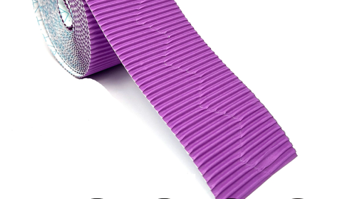 Zig Zag Corrugated ​Bordette Roll - 57mm x 15m