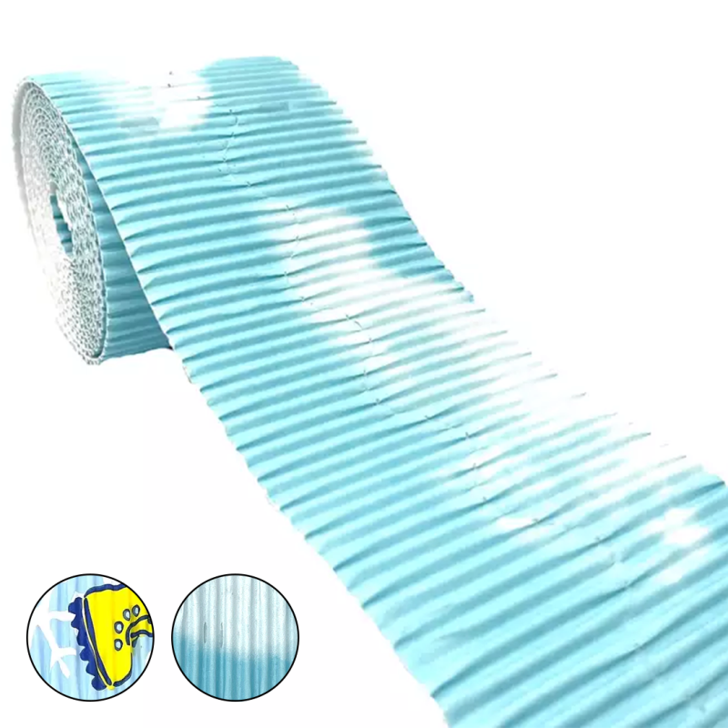 Patterned border rolls