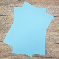 Celestial Blue 290 flat lay