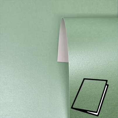Sage green card blank symbol 2