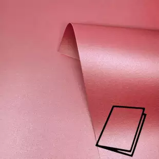 Raspberry Pink Pure Pearl Card Blanks Double Sided 300gsm