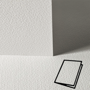 White Diamond Hammered Card 300gsm