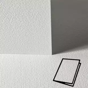 White Diamond Hammered Card 300gsm