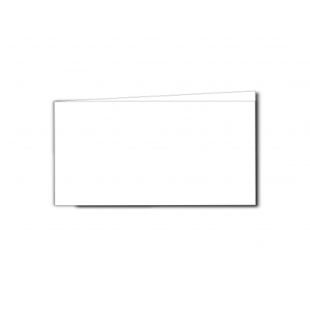 White Card Blanks Double Sided 250gsm-DL-Landscape