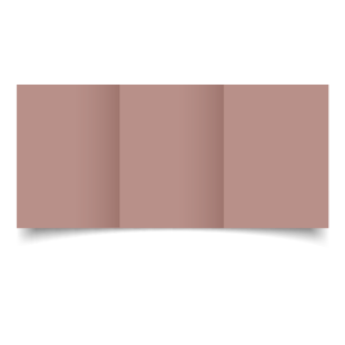 Rose Antique Card Blanks Double Sided 250gsm-A6-Trifold
