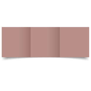 Rose Antique Card Blanks Double Sided 250gsm-Large Square-Trifold