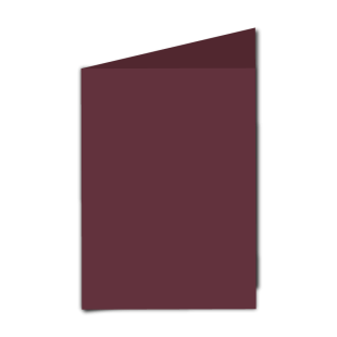 Claret Card Blanks Double Sided 250gsm-5"x7"-Portrait