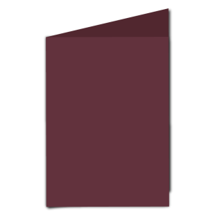 Claret Card Blanks Double Sided 250gsm-A5-Portrait