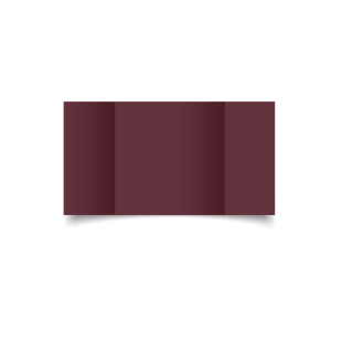 Claret Card Blanks Double Sided 250gsm-Large Square-Gatefold