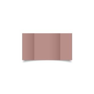 Rose Antique Card Blanks Double Sided 250gsm-Small Square-Gatefold