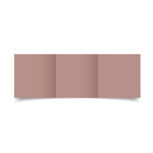 Rose Antique Card Blanks Double Sided 250gsm-Small Square-Trifold