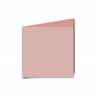 Baby Pink Card Blanks Double Sided 240gsm-Small Square-Portrait