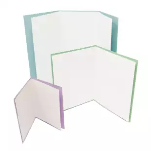 White inserts for Card Blanks 120gsm - Arena Extra White Rough