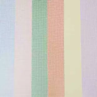 Assorted Colours Gingham Card Pack 300gsm