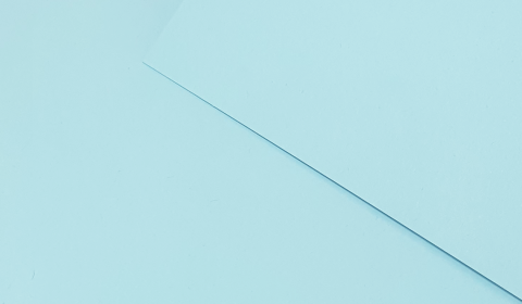 Celestial Blue Plain Card 290gsm