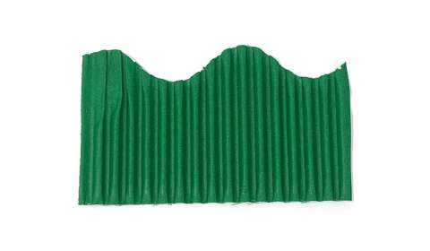 Bordette Roll 57mmx15m Scalloped - Emerald