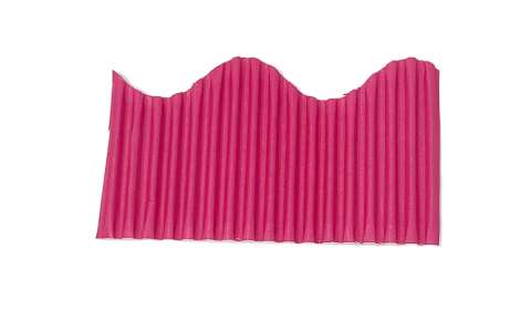 Bordette Roll 57mmx15m Scalloped - Magenta