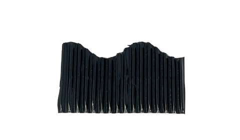 Bordette Roll 57mmx7.5m - Metallic Black