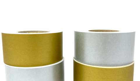 Educraft Border Rolls  48mmx50m Pk4 - Assorted Metallic Colours