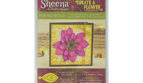 Pointed Petal Sheena Create A Flower Die