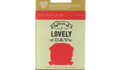Lovely Day Mini Stamp & Die Diamond Pre