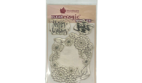 Posy Ring Clear Stamp Woodware