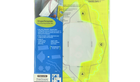 Fiskars Envelope No1 Template Shape Cutter