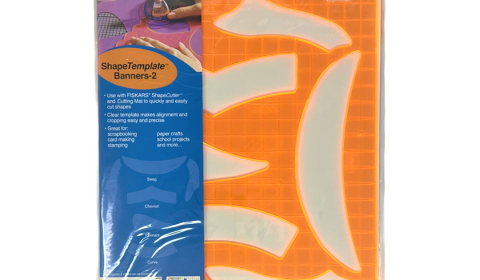 Fiskars Banners Template Shape Cutter