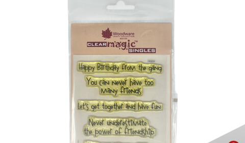 Good Friends Clear 'Single' Stamp