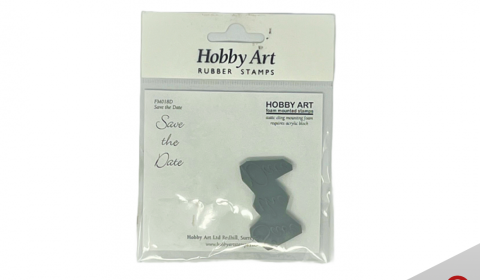 Save The Date- Unmounted Rubber Stamp