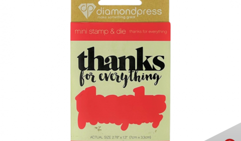 Thanks For Everything Mini Stamp & Die