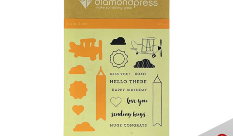 Hello There Stamp And Dies Diamond Press
