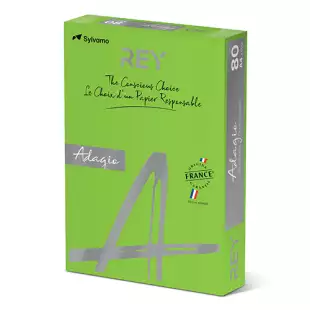 A4 (210x297mm) Rey Adagio Deep Green 80gsm | 500 Sheets
