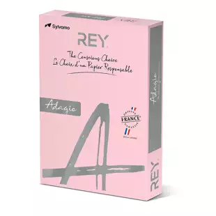 A4 (210x297mm) Rey Adagio Pink 160gsm | 250 Sheets