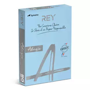 A3 (420x297mm) Rey Adagio Bright Blue 80gsm | 500 Sheets