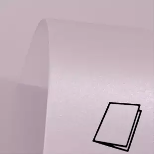 Powder Purple Pure Pearl Card Blanks Double Sided 300gsm