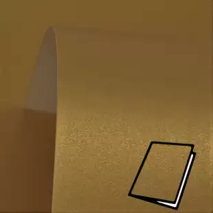 Antique Gold Pure Pearl Card Blanks One Sided 300gsm