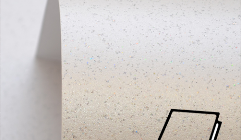 Quartz White Pure Sparkle Card Blanks One Sided 300gsm