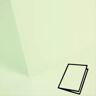 Peppermint Plain Card Blanks Double Sided 240gsm