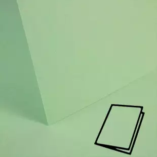Spring Green Card Blanks Double Sided 240gsm