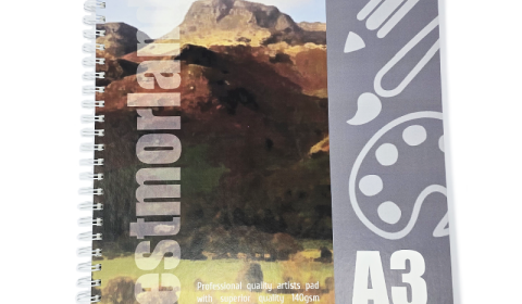 Westmorland Spiral Bound A3 Portrait Sketch Book