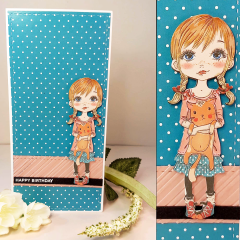 Alison polka dot girl