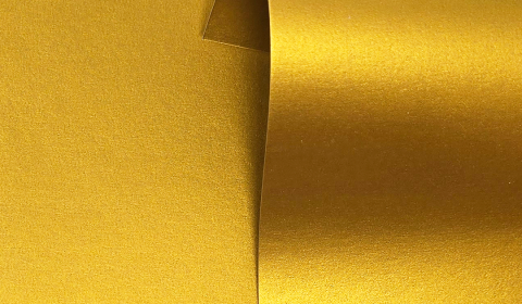 Vintage Gold Pure Pearl Double Sided Card 300gsm